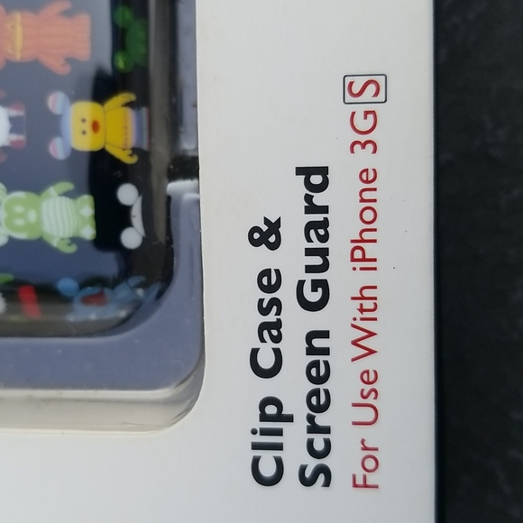 Disney Parks Authentic Original Clip Case & Screen Guard f/use w/iPhone 3G S NWT - Picture 8 of 8